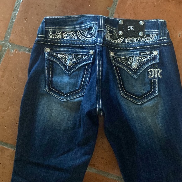 Women’s jeans, Miss me,super bling bling jeans 29 waist boot cut - Picture 2 of 8